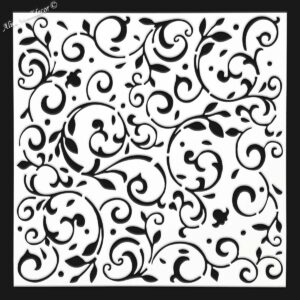 Dekorfal Stencil 3D A1915