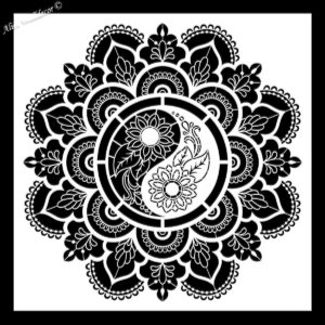 Dekorfal stencil 3D A2050 new